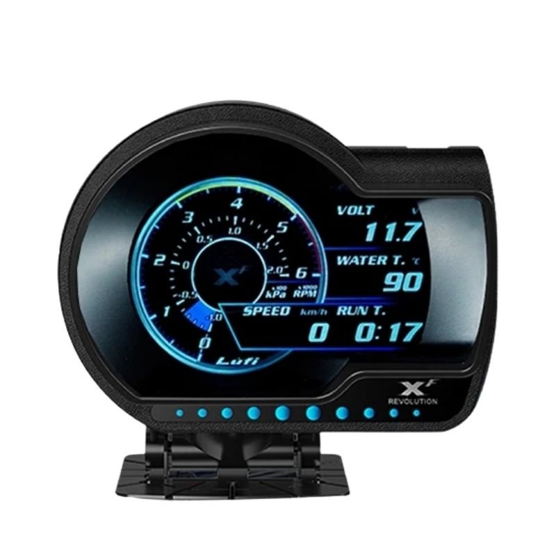 LUFI XF | OBD2 + GPS เกจวัด เมนูภาษาไทย หน้าจอ LCD ดีไซน์ล้ำ รับประกัน 3 ปี