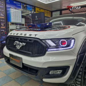 รีวิว อัพเกรดไฟหน้ารถยนต์ Ford เมืองประดับยนต์ กระบี่