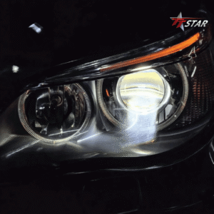 รีวิว อัพเกรดไฟหน้ารถยนต์ BMW OVERZONE AUTOCAR ลาดกระบัง