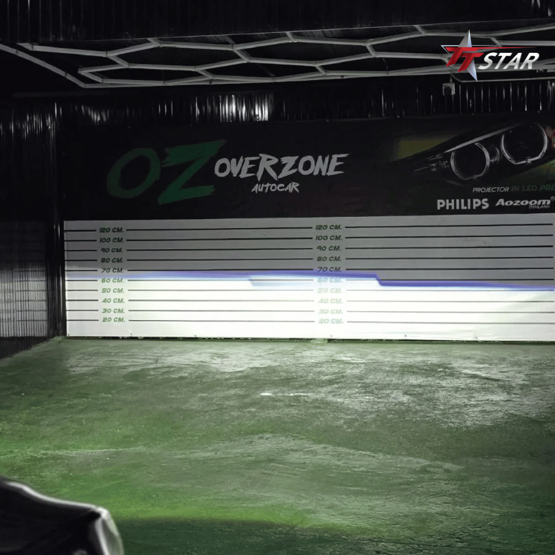 รีวิว อัพเกรดไฟหน้ารถยนต์ BMW OVERZONE AUTOCAR ลาดกระบัง