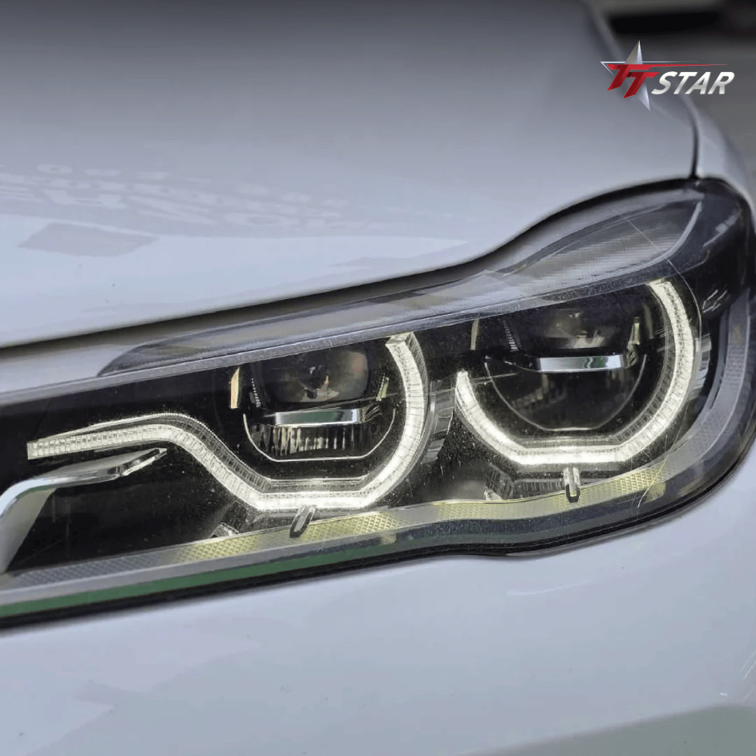 รีวิว อัพเกรดไฟหน้ารถยนต์ BMW OVERZONE AUTOCAR ลาดกระบัง