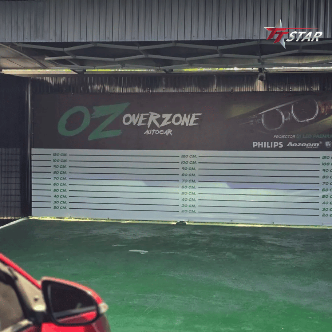 รีวิว อัพเกรดไฟหน้ารถยนต์ TOYOTA-YARIS OVERZONE AUTOCAR ลาดกระบัง