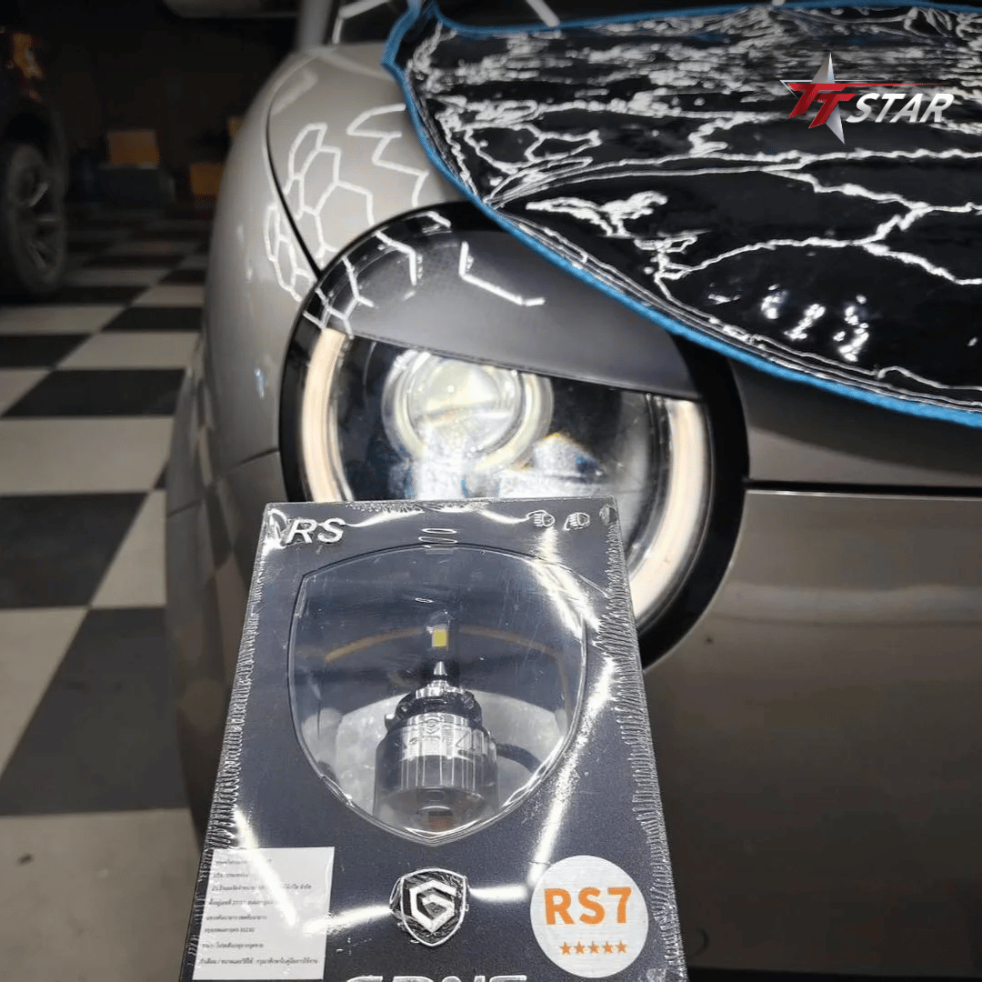 รีวิว อัพเกรดไฟหน้ารถยนต์ CHANGAN LUMIN SR AUTO CAR เลียบด่วนรามอินทรา