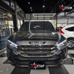 รีวิว อัพเกรดไฟหน้ารถยนต์ ISUZU-MU-X SR AUTO CAR เลียบด่วนรามอินทรา