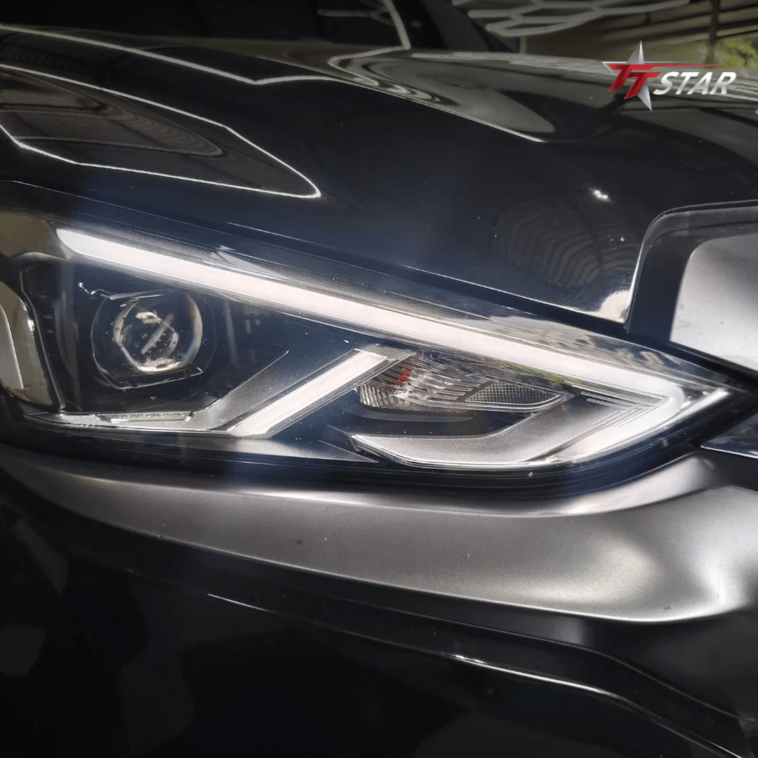 รีวิว อัพเกรดไฟหน้ารถยนต์ ISUZU-MU-X SR AUTO CAR เลียบด่วนรามอินทรา