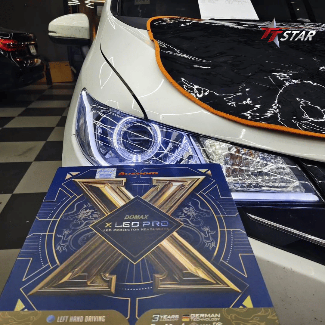 รีวิว อัพเกรดไฟหน้ารถยนต์ HONDA SR AUTO CAR เลียบด่วนรามอินทรา