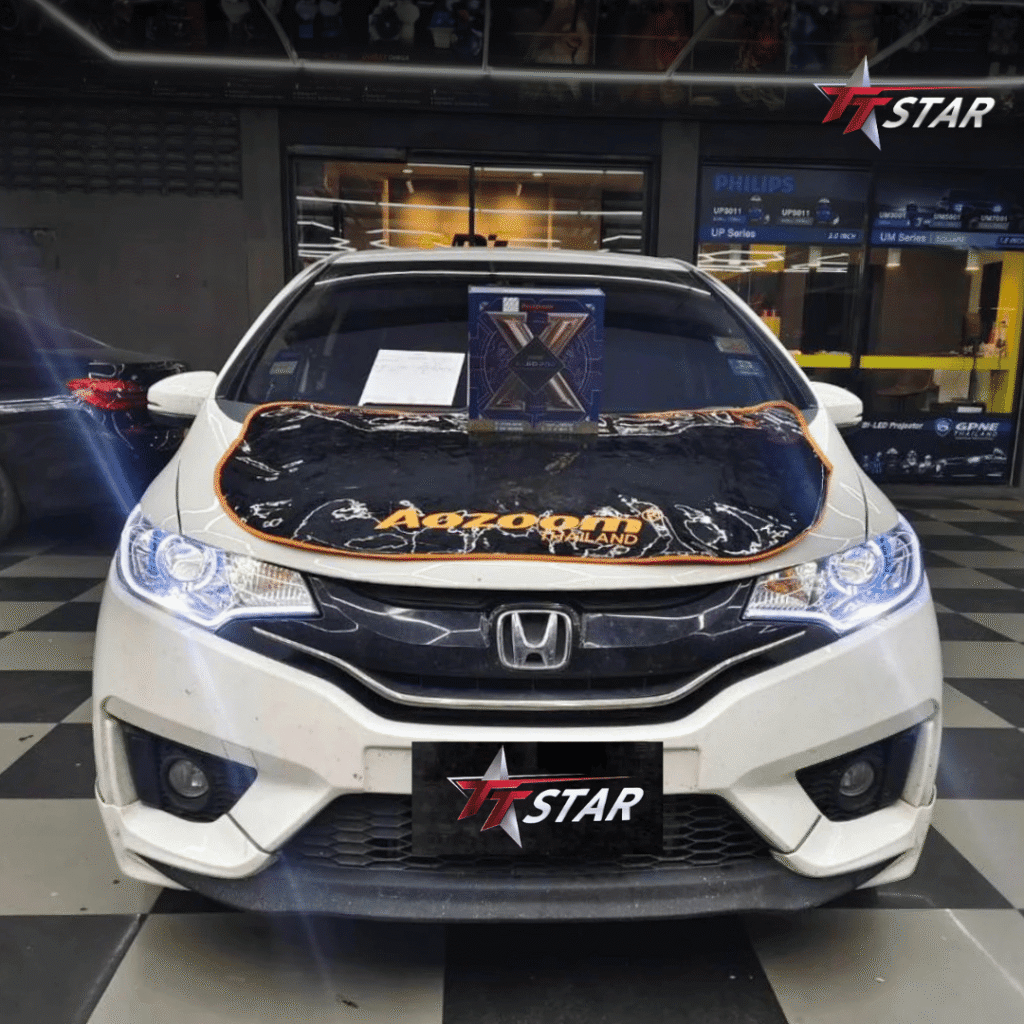 รีวิว อัพเกรดไฟหน้ารถยนต์ HONDA SR AUTO CAR เลียบด่วนรามอินทรา