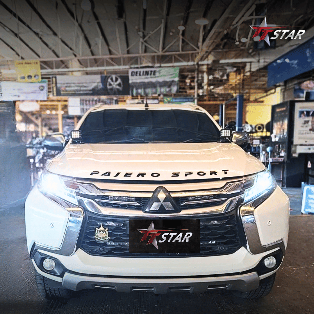 รีวิว ติดตั้งไฟหน้ารถ MITSUBISHI PAJERO มิตรดีเซล กำแพงเพชร
