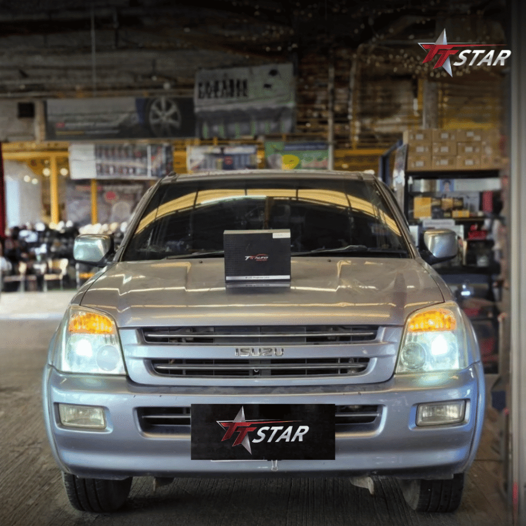 ISUZU DMAX มิตรดีเซล กำแพงเพชร - อัพเกรดไฟหน้ารถยนต์ โปรเจคเตอร์ Led