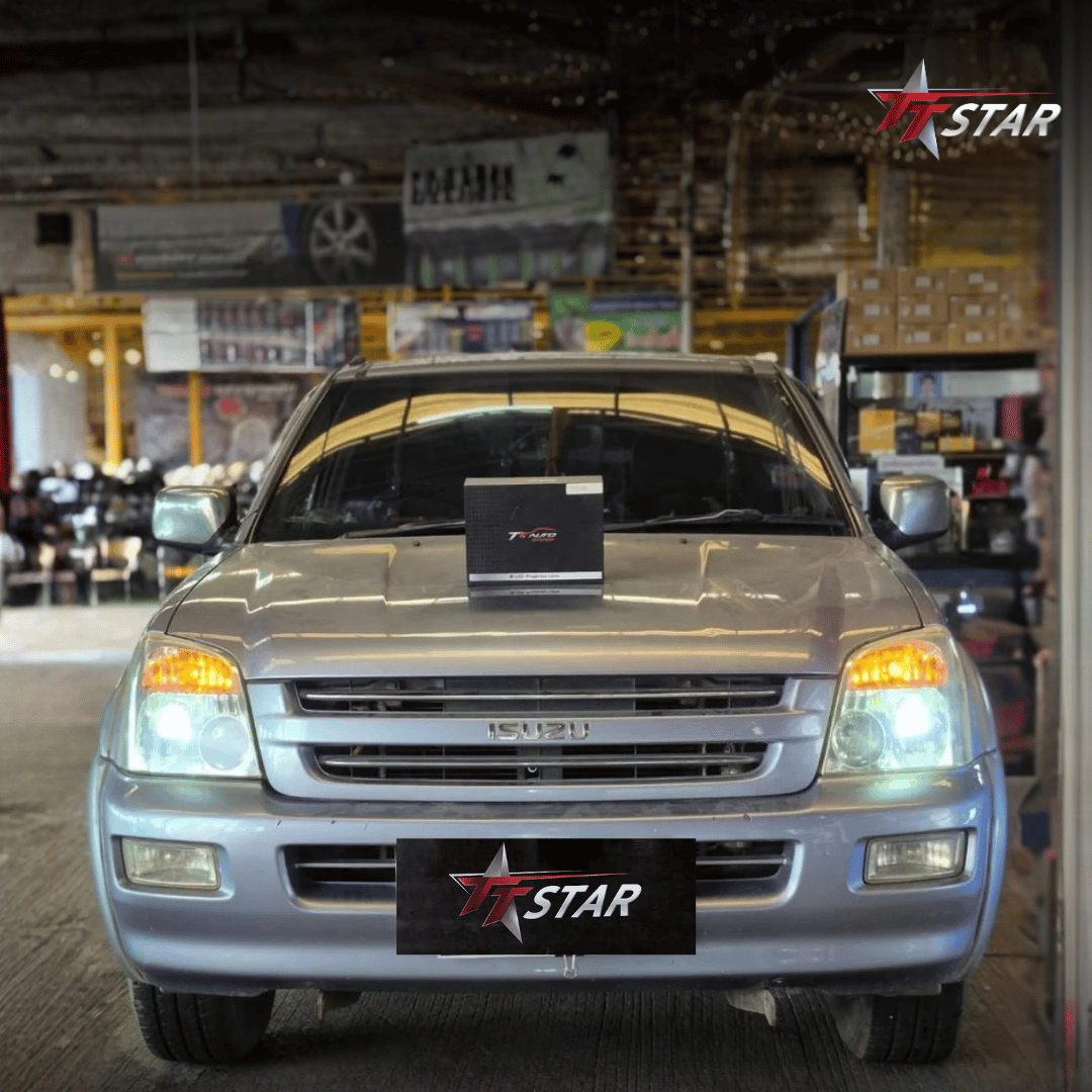 ISUZU DMAX มิตรดีเซล กำแพงเพชร - อัพเกรดไฟหน้ารถยนต์ โปรเจคเตอร์ Led