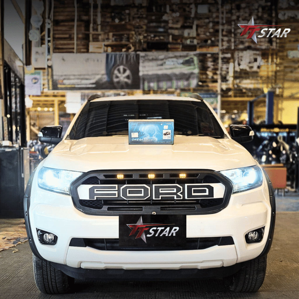 รีวิว อัพเกรดไฟหน้ารถยนต์ FORD มิตรดีเซล กำแพงเพชร