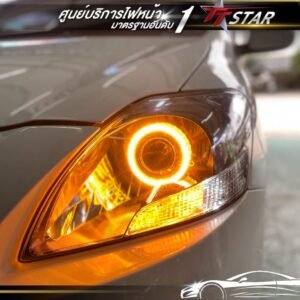 ติดตั้งไฟหน้า TOYOTA VIOS TT AUTO XENON บางนา-ราม 2