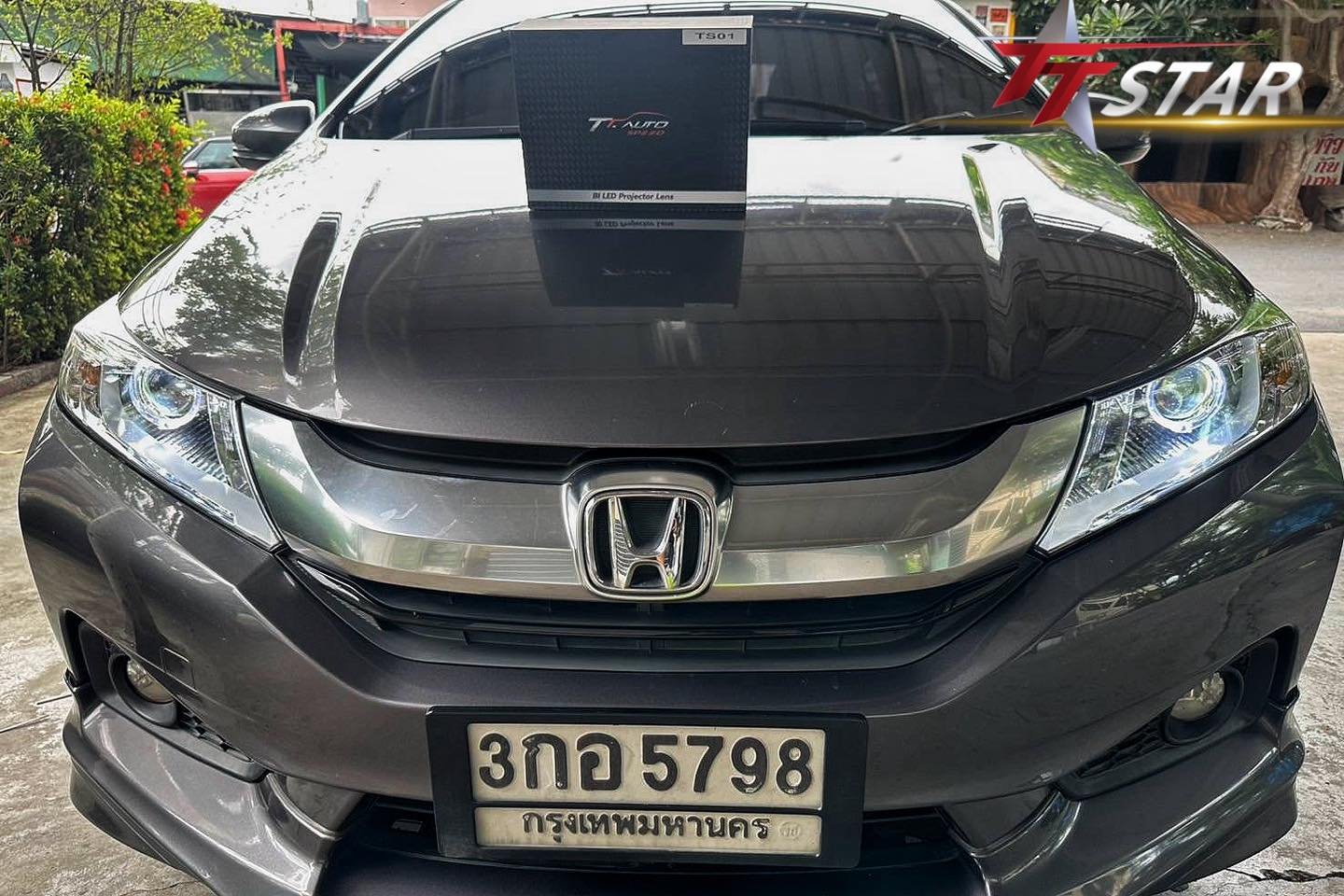 รีวิว ติดตั้งไฟหน้ารถยนต์ HONDA CITY TT AUTO XENON พระราม2