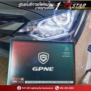 รีวิว ติดตั้งไฟหน้ารถยนต์ ISUZU DMAX POP LED Lighting อยุธยา