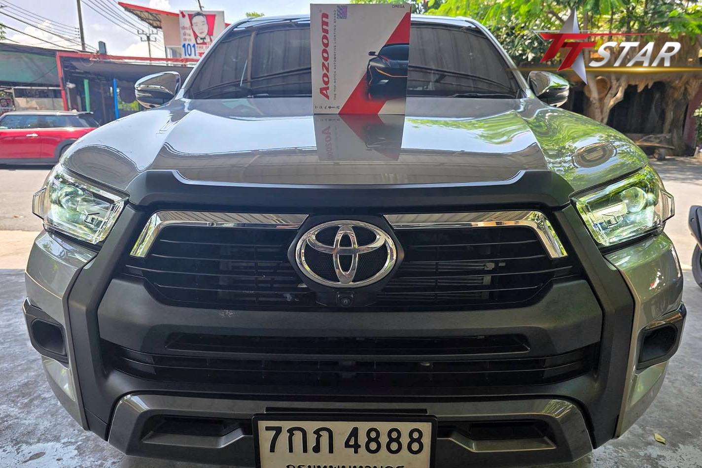 รีวิว อัพเกรดไฟหน้ารถยนต์ TOYOTA REVO TT AUTO XENON พระราม2