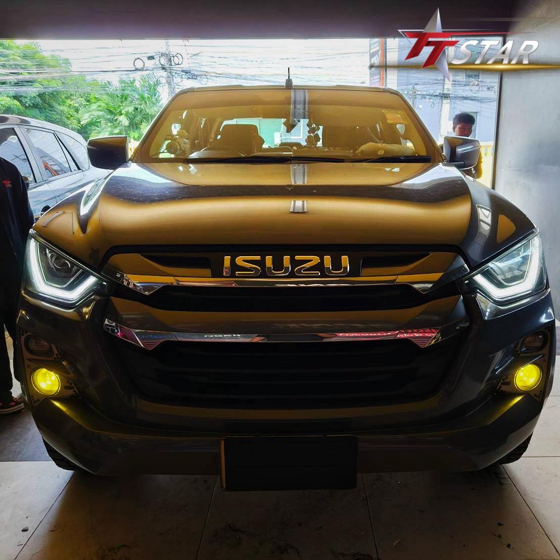 รีวิว ติดตั้งไฟหน้ารถยนต์ ISUZU DMAX TT AUTO XENON พระราม 9