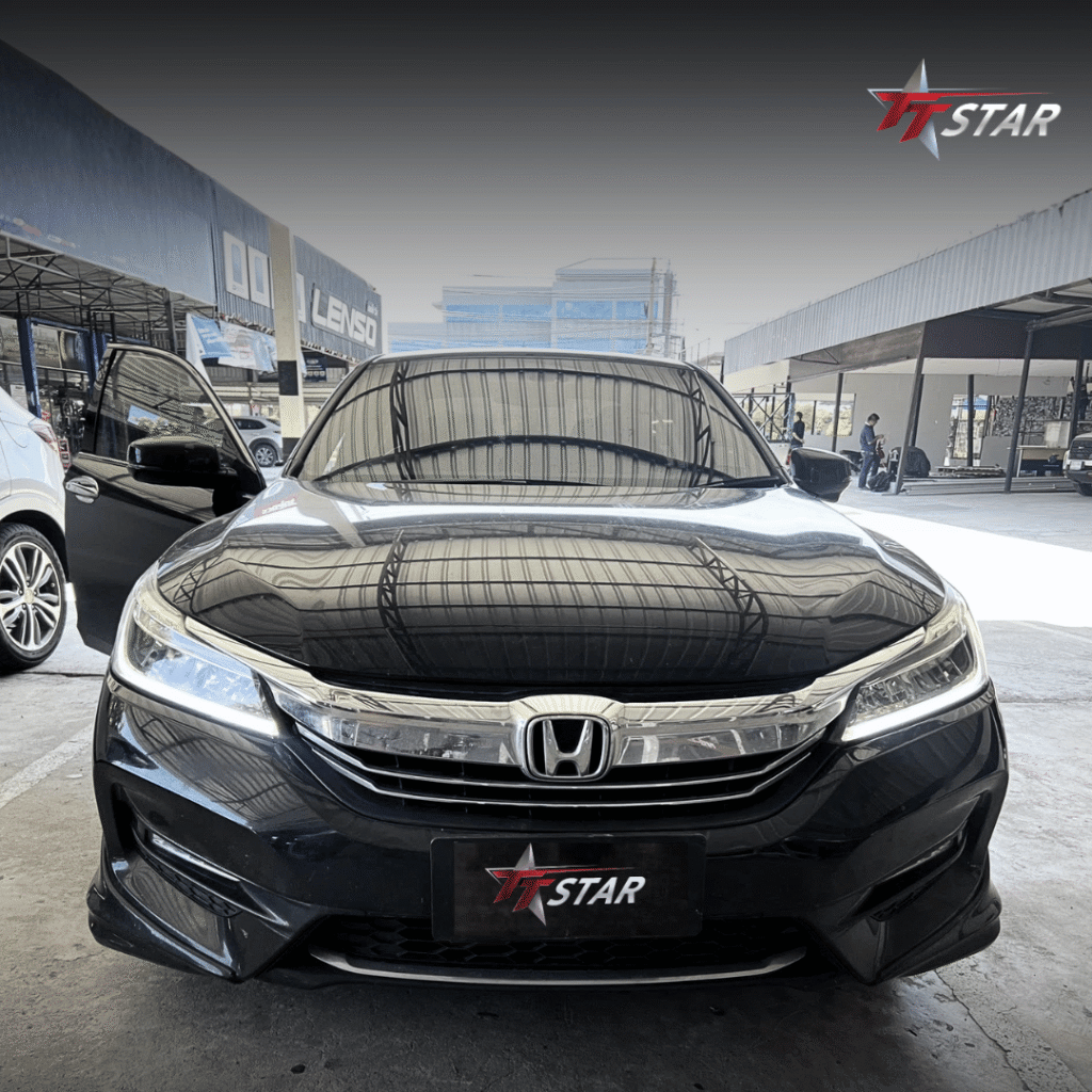 รีวิว อัพเกรดไฟหน้ารถยนต์ HONDA ACCORD Nc Projector ลพบุรี