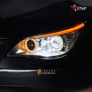 รีวิว ติดตั้งไฟหน้ารถยนต์ BMW 520D TR Club เชียงราย