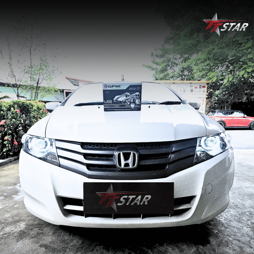รีวิว อัพเกรดไฟหน้ารถยนต์ HONDA CITY TT AUTO XENON พระราม2