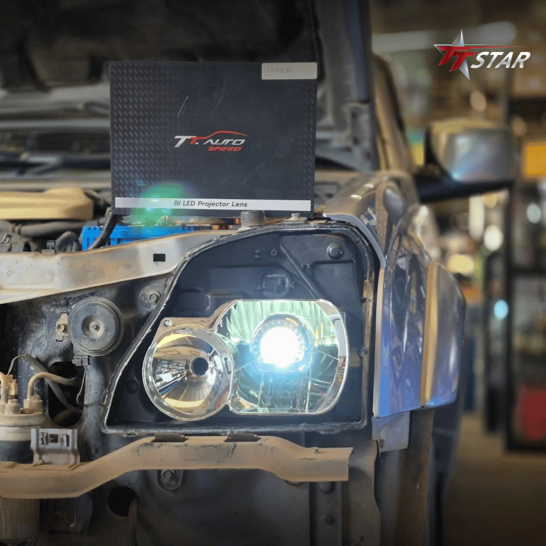 ISUZU DMAX มิตรดีเซล กำแพงเพชร - อัพเกรดไฟหน้ารถยนต์ โปรเจคเตอร์ Led