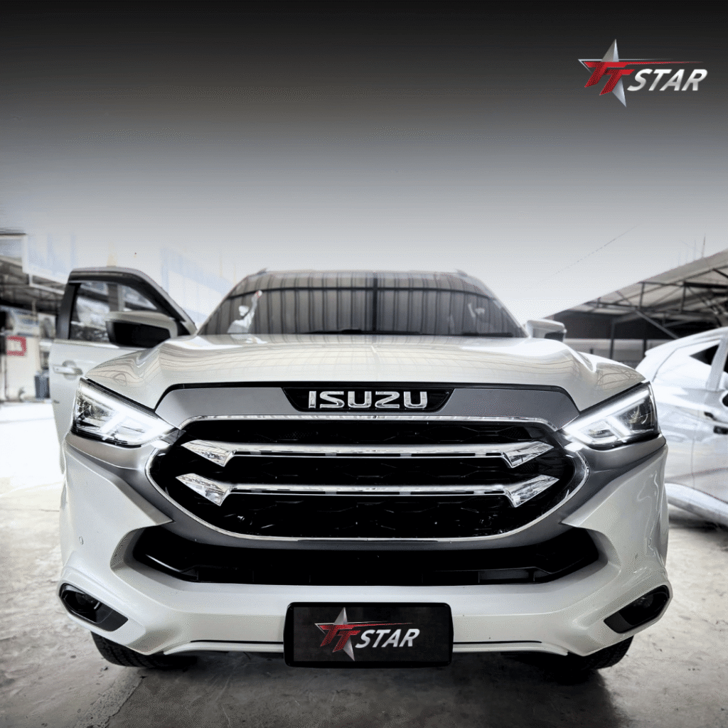 รีวิว อัพเกรดไฟหน้ารถยนต์ ISUZU DMAX Nc Projector ลพบุรี