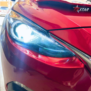 รีวิว อัพเกรดไฟหน้ารถยนต์ MAZDA เก่งประดับยนต์ ตรัง