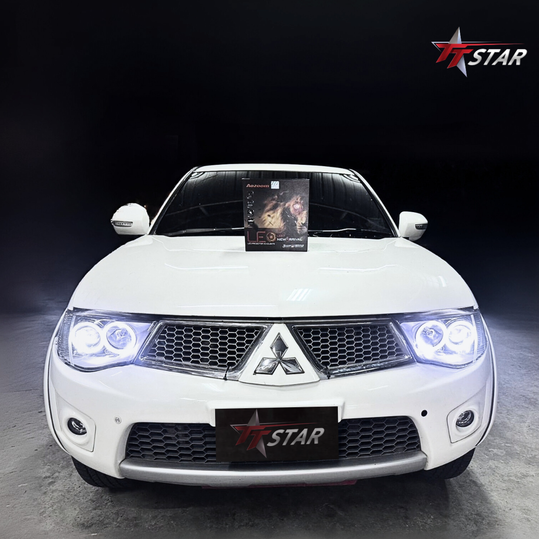 รีวิว อัพเกรดไฟหน้ารถยนต์ MITSUBISHI TT AUTO XENON พระราม2