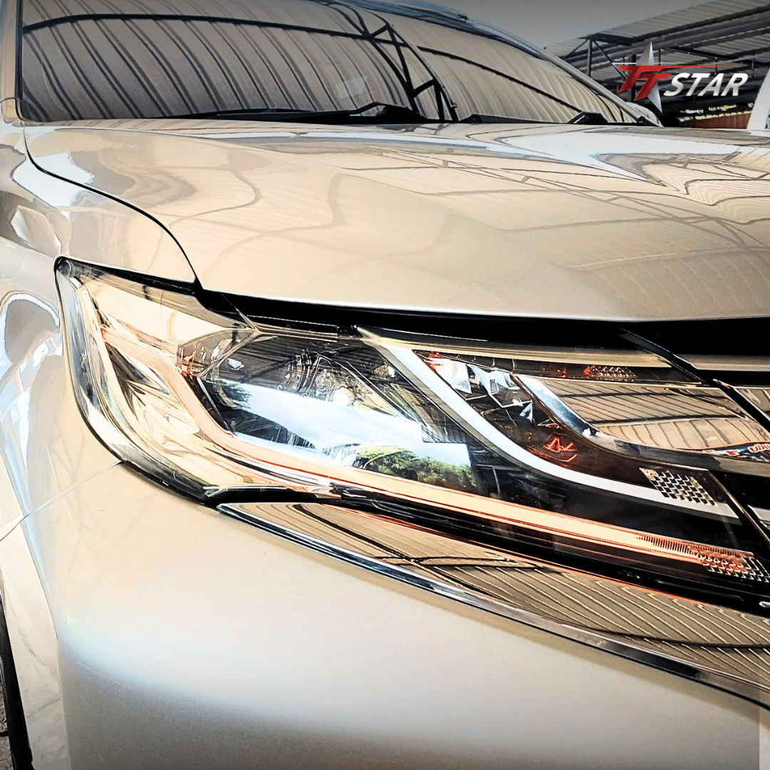 รีวิว อัพเกรดไฟหน้ารถยนต์ MITSUBISHI PAJERO Nc Projector ลพบุรี