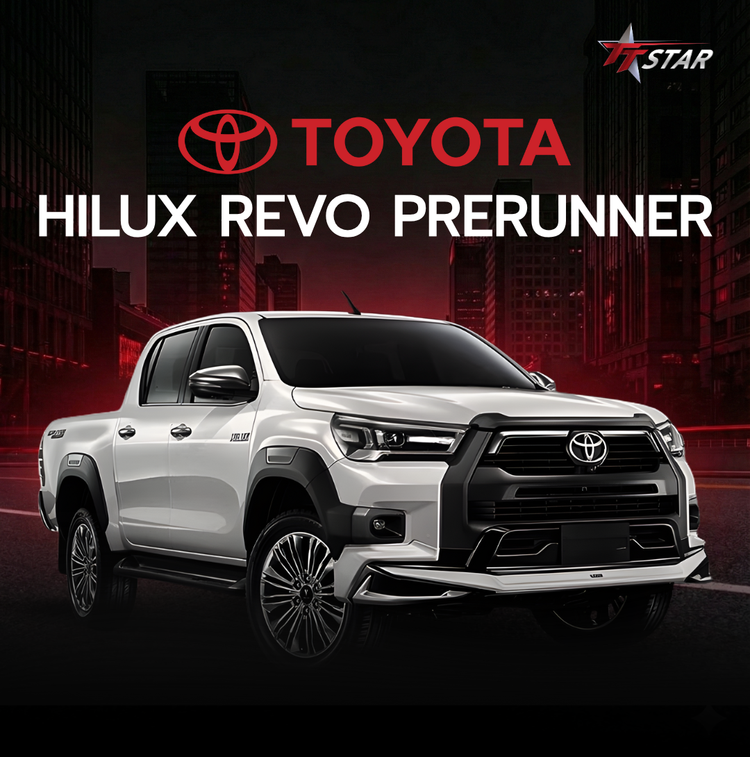 รีวิวติดตั้งไฟหน้า TOYOTA HILUX REVO PRERUNNER