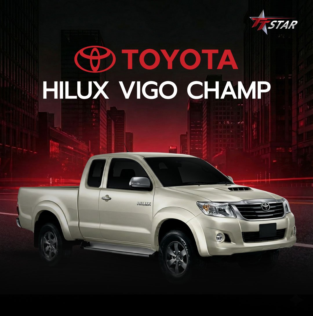 รีวิวติดตั้งไฟหน้า TOYOTA HILUX VIGO CHAMP