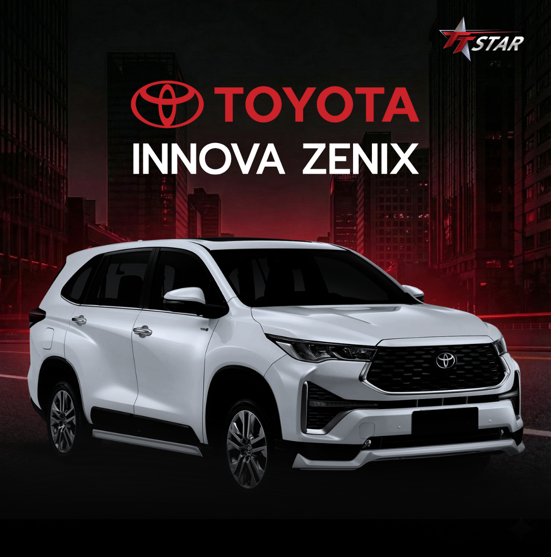 รีวิวติดตั้งไฟหน้า TOYOTA INNOVA ZENIX