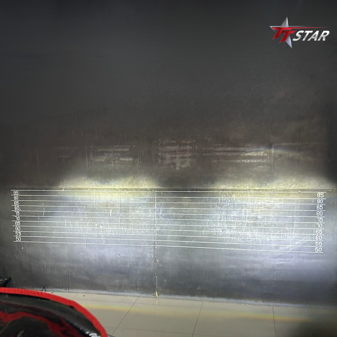 รีวิว อัพเกรดไฟหน้ารถยนต์ TOYOTA FORTUNER เก่งประดับยนต์ ตรัง