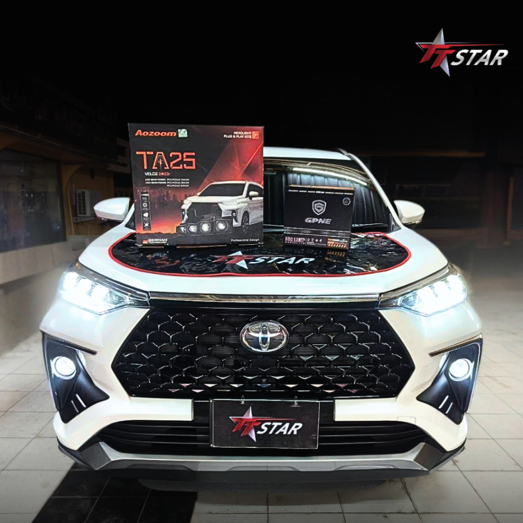 Toyota Veloz ติดตั้ง Aozoom TA25 Veloz + ตัดหมอก GPNE 3 Color - GPNE GP70_TT AUTO XENON พระราม 9_1_20251007 (8)