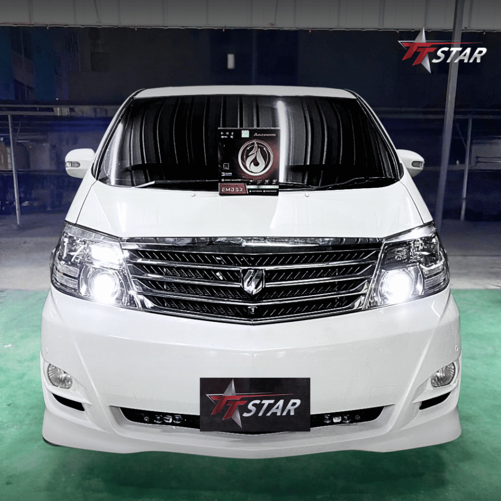 รีวิว อัพเกรดไฟหน้ารถยนต์ TOYOTA ALPHARD TT AUTO XENON บางนา-ราม 2