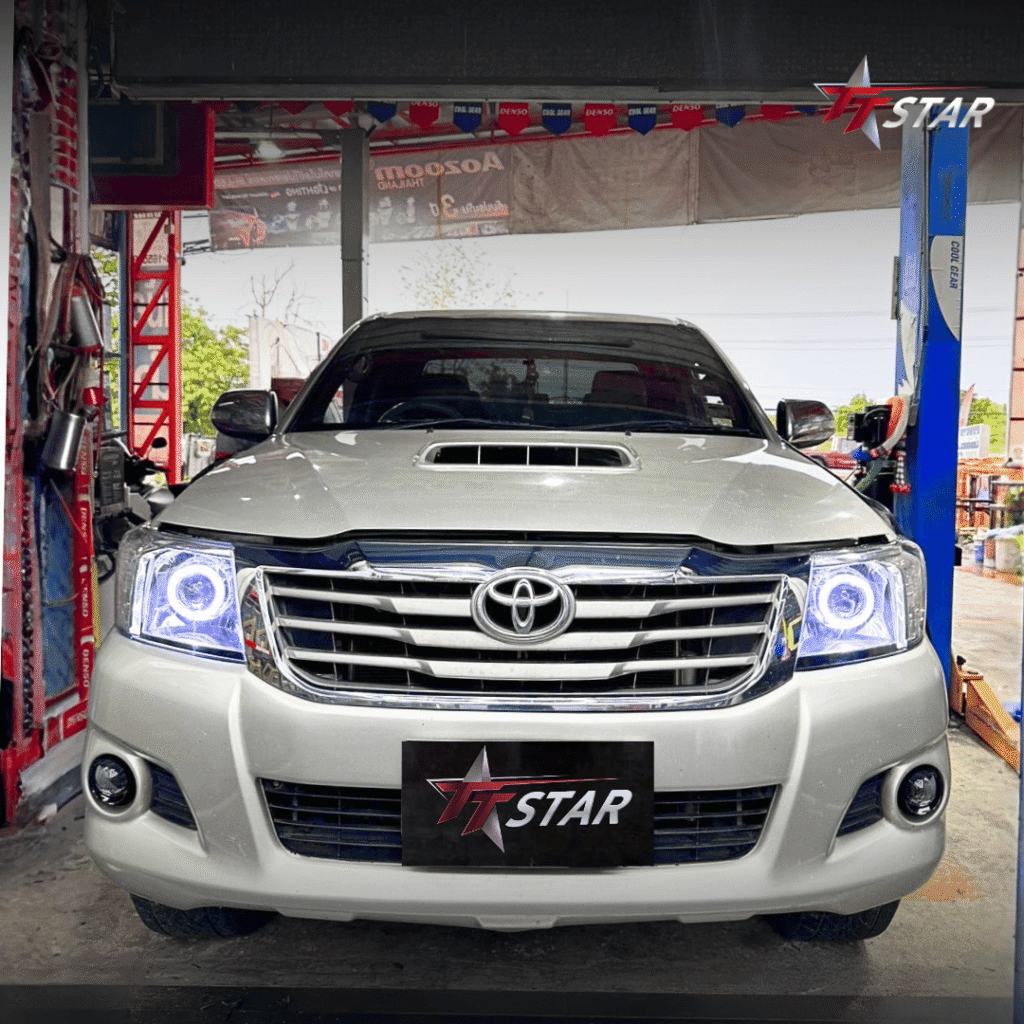 รีวิว อัพเกรดไฟหน้ารถยนต์ TOYOTA 3P AUTOPARTS เพชรบูรณ์