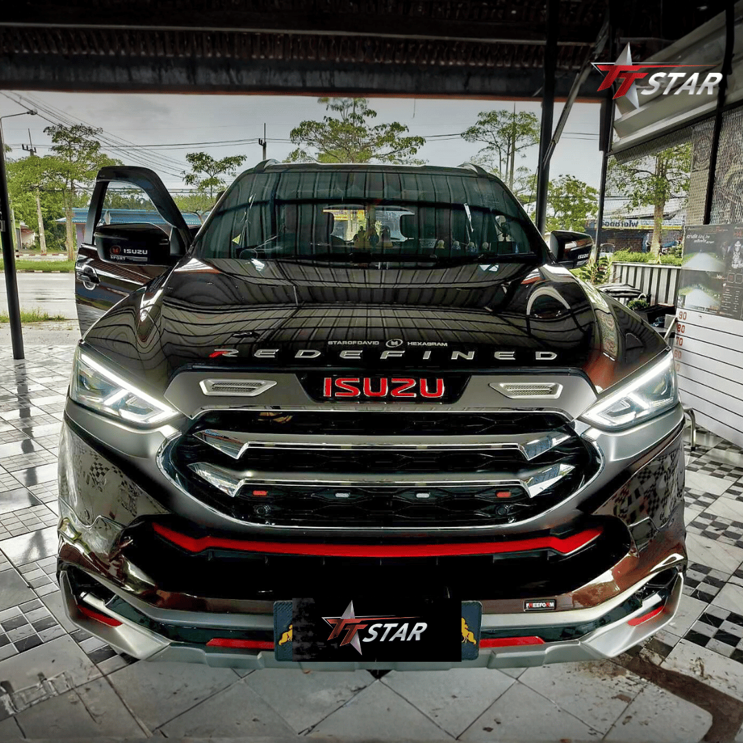 รีวิว อัพเกรดไฟหน้ารถยนต์ ISUZU D-MAX หิวแสง CAR LIGHTING สุราษฎร์ธานี