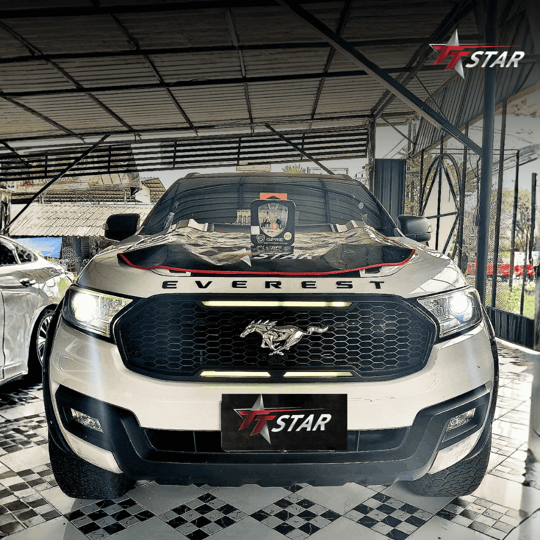 รีวิว อัพเกรดไฟหน้ารถยนต์ FORD EVEREST หิวแสง Car lighting นครศรีธรรมราช
