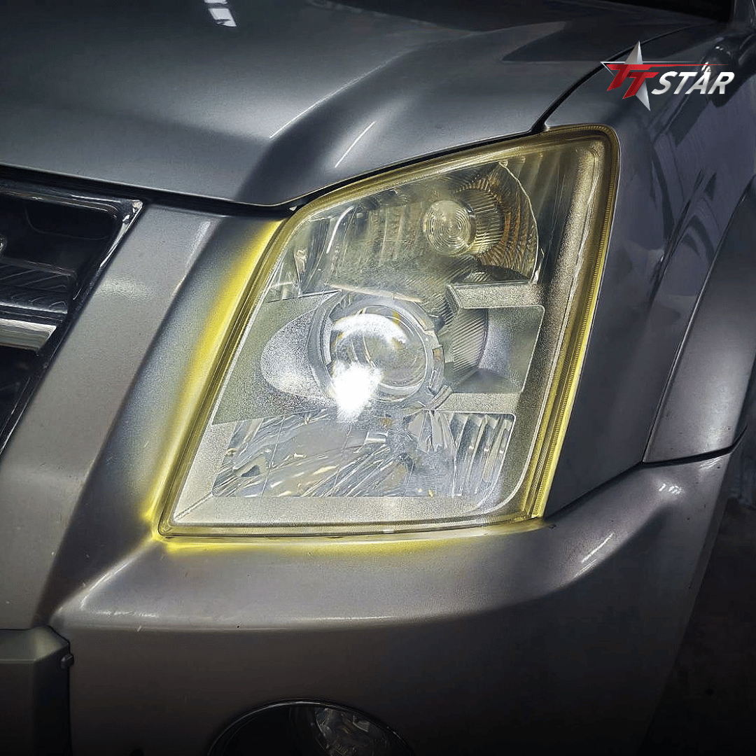รีวิว อัพเกรดไฟหน้ารถยนต์ ISUZU TT AUTO XENON พระราม 5