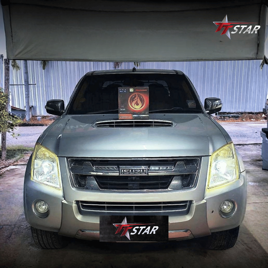 รีวิว อัพเกรดไฟหน้ารถยนต์ ISUZU TT AUTO XENON พระราม 5