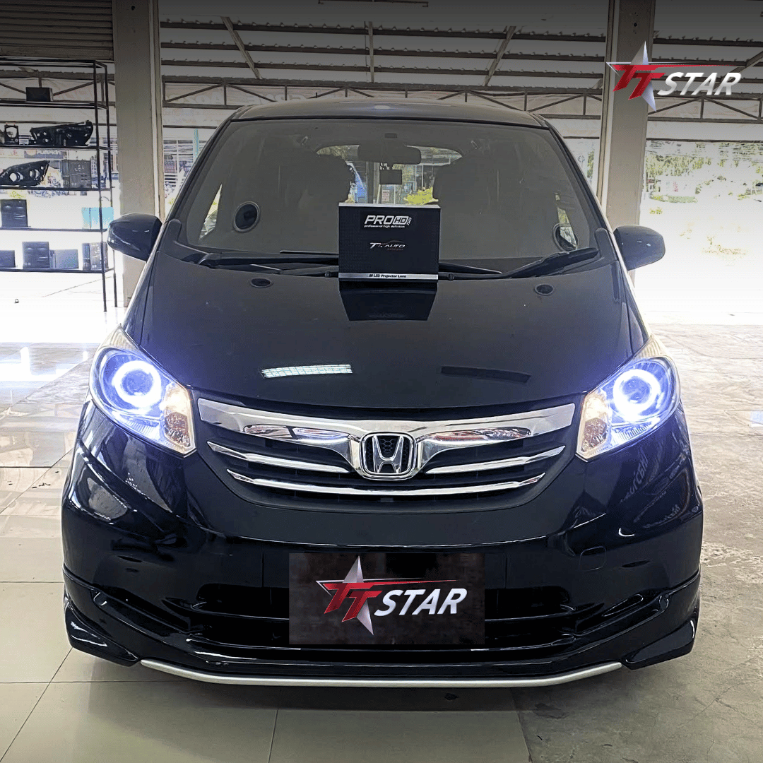 รีวิว อัพเกรดไฟหน้ารถยนต์ HONDA FREED SP Auto Light นครศรีธรรมราช