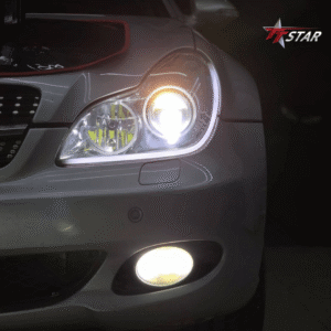 รีวิว อัพเกรดไฟหน้ารถยนต์ BENZ ยานยนต์ออโต้ซาวด์ ชัยภูมิ