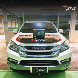 รีวิว อัพเกรดไฟหน้ารถยนต์ ISUZU MU-X นครยนต์ออโตซาวด์ นครปฐม