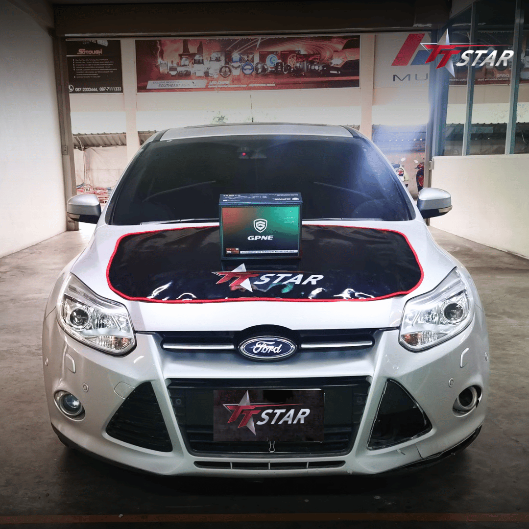 รีวิว อัพเกรดไฟหน้ารถยนต์ FORD FOCUS นครยนต์ออโตซาวด์ นครปฐม