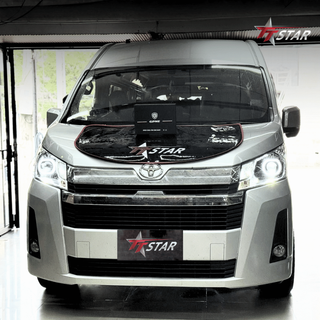 รีวิว อัพเกรดไฟหน้ารถยนต์ TOYOTA ยานยนต์ออโต้ซาวด์ ชัยภูมิ