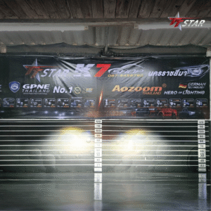 รีวิว อัพเกรดไฟหน้ารถยนต์ FORD K7 ประดับยนต์ นครราชสีมา