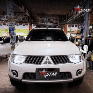 รีวิว อัพเกรดไฟหน้ารถยนต์ MITSUBISHI TRITON Car Mo Shop ฉะเชิงเทรา