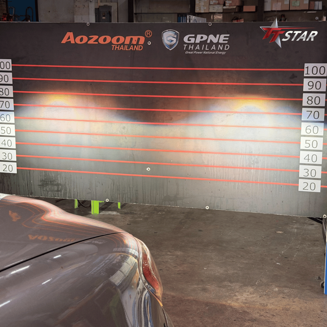 รีวิว อัพเกรดไฟหน้ารถยนต์ TOYOTA VIGO ส.ศักดิ์ยนต์ อุบลราชธานี