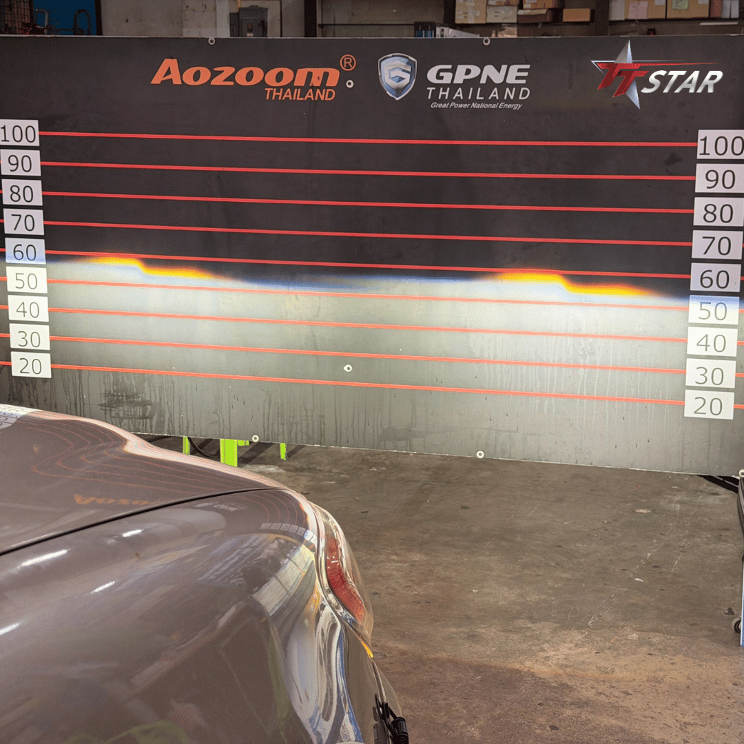 รีวิว อัพเกรดไฟหน้ารถยนต์ TOYOTA VIGO ส.ศักดิ์ยนต์ อุบลราชธานี