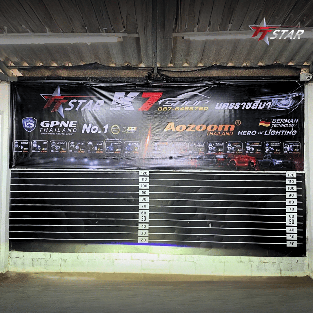 รีวิว อัพเกรดไฟหน้ารถยนต์ TOYOTA YARIS CROSS K7 ประดับยนต์ นครราชสีมา