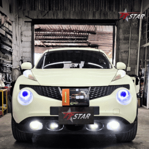 รีวิว อัพเกรดไฟหน้ารถยนต์ NISSAN JUKE K7 ประดับยนต์ นครราชสีมา